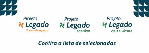 Conheça as iniciativas selecionadas para o Projeto Legado 2022